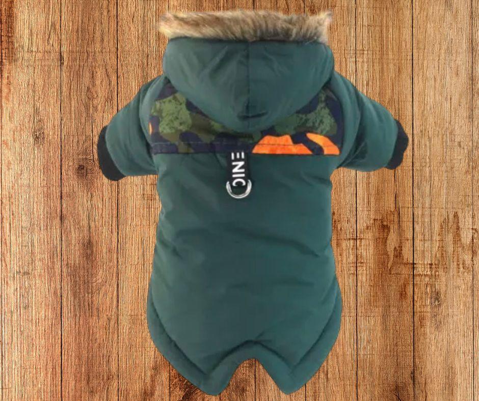 vêtement-chien-JacketJones™-vert1