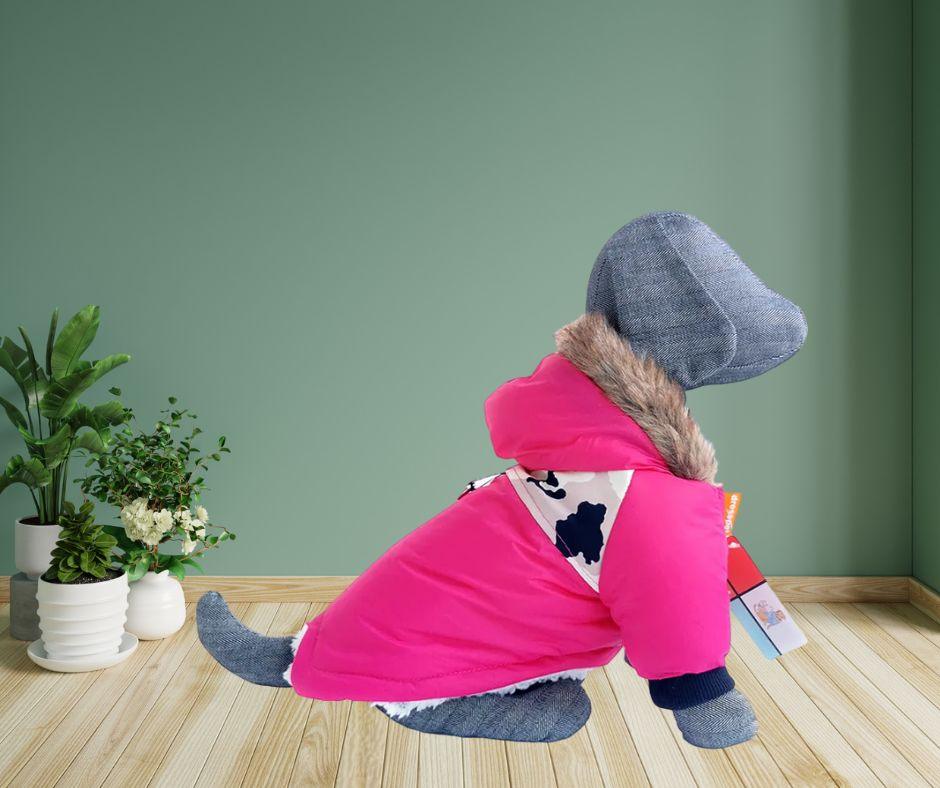 vêtement-chien-JacketJones™-profil-rose