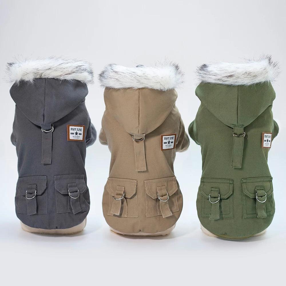 manteau-pour-chien-down jacket™-3-coloris