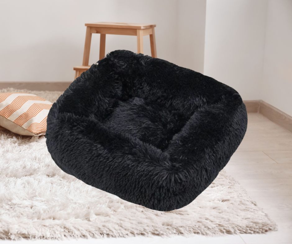 panier-pour-chien-poufdog™-noir