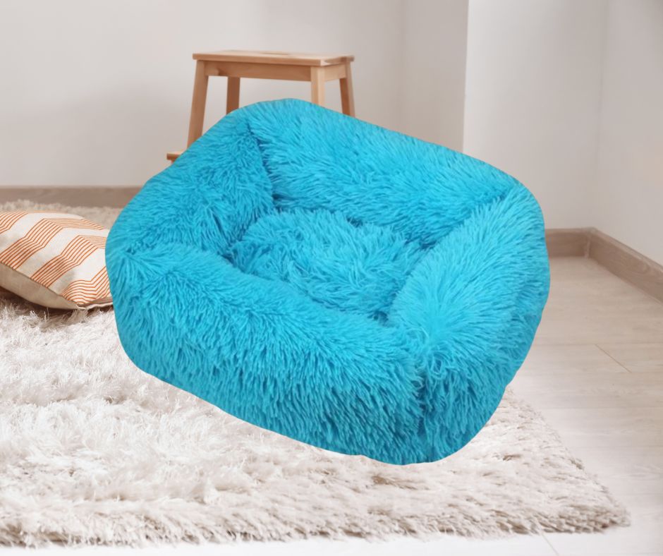 panier-pour-chien-poufdog™-turquoise