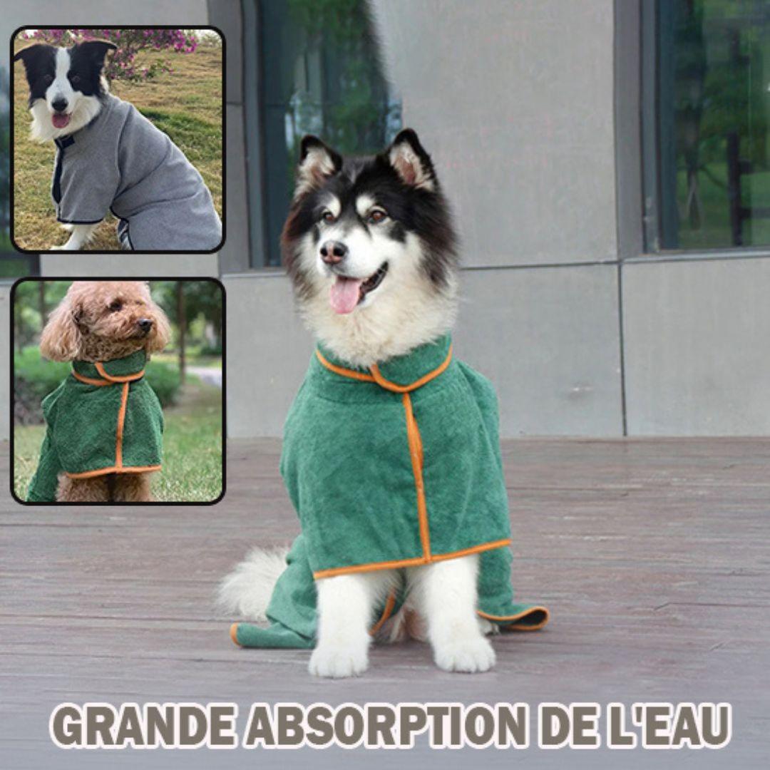 peignoir pour chien| Fast drying™